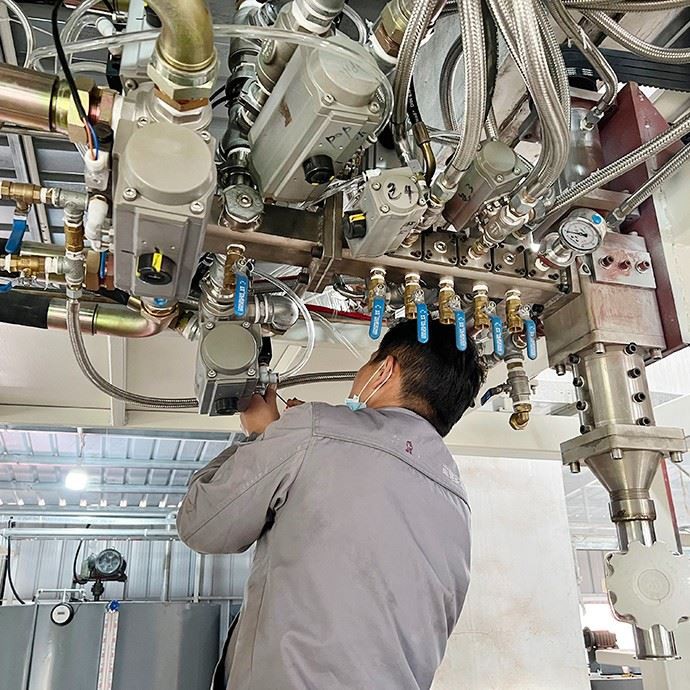 Automatic Continuously Foaming Machine